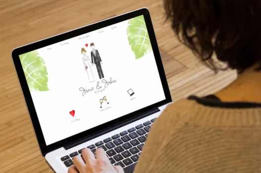 An updated list of all the best FREE wedding websites to choose from.