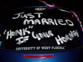 Have Fun! Decorate Your Wedding Car 
