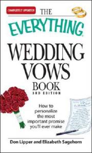 The Everything Wedding Vows book